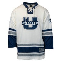 Men's U-State Aggie Bull Hockey Jersey
